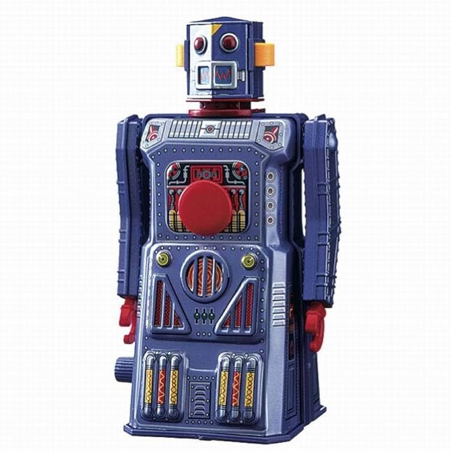 増田屋【電動リモコン ロボット リモコン欠】ブリキTIN TOY 箱はコピー 増田屋【電動リモコン ロボット リモコン欠】ブリキTIN TOY 箱は